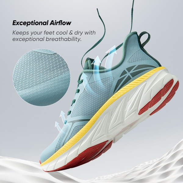 [Allswifit 1.0] Men's Comfortable Lifestyle Sneakers - GREY GREEN/WHITE - 3